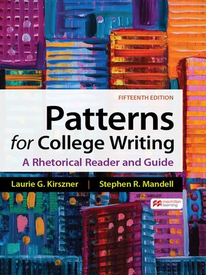 cover image of Patterns for College Writing
